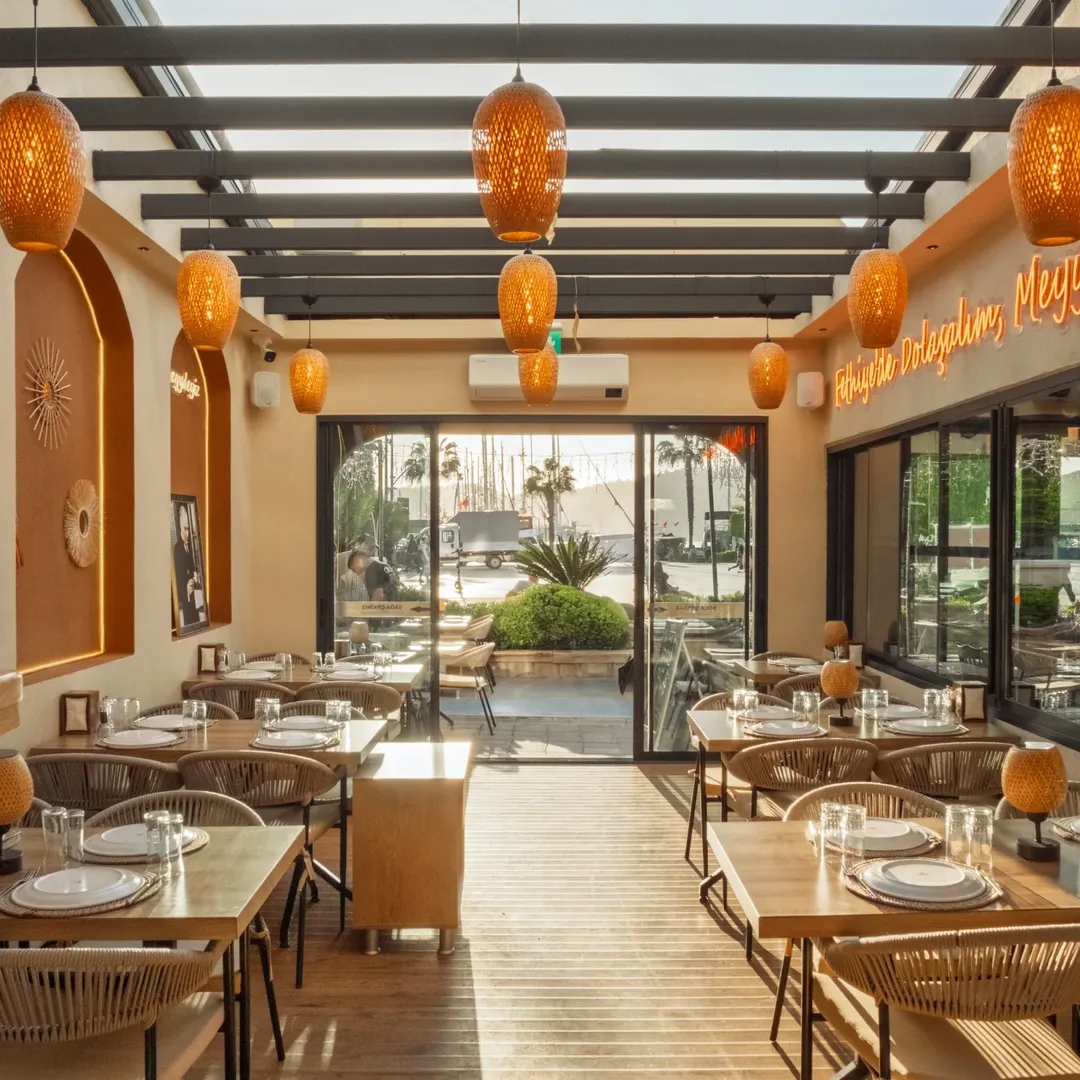 Meyy restaurant dining room, Fethiye